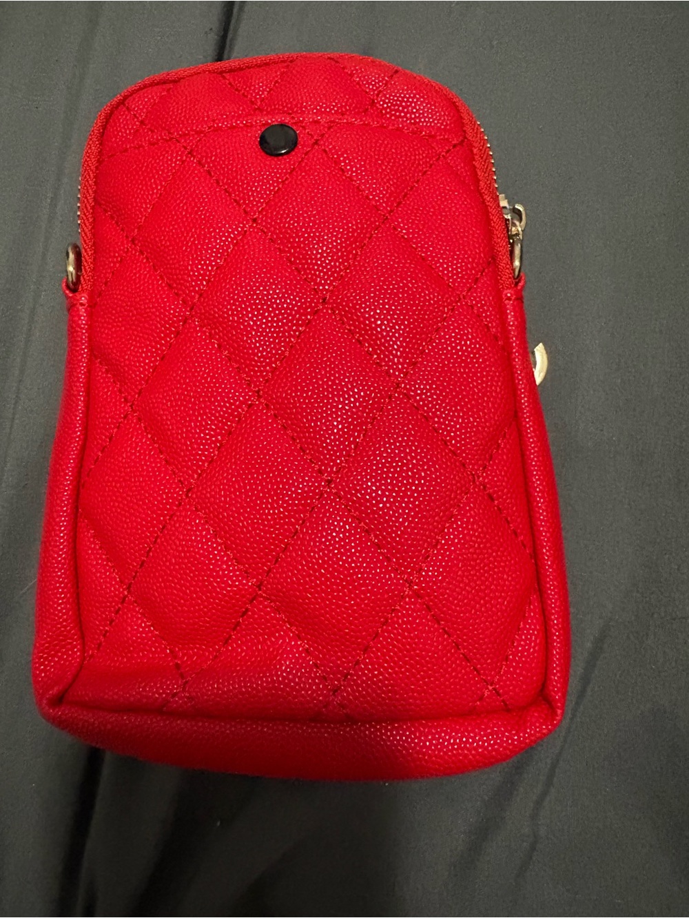 Quilted Red Phone Purse